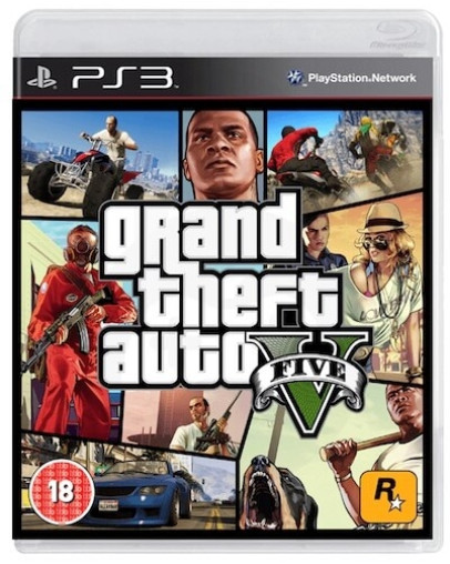 Grand Theft Auto 5 - GTA V (PS3)