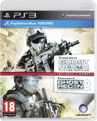 Tom Clancys Ghost Recon Future Soldier & Ghost Recon Advanced Warfighter 2 - igra brez ovitka (PS3) - rabljeno