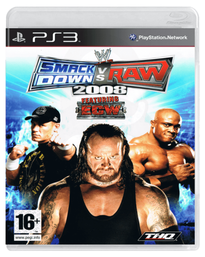 WWE SmackDown vs Raw 2008 (PS3) - rabljeno