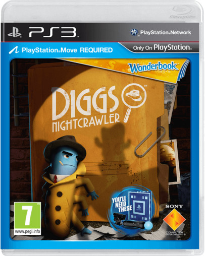 Wonderbook Diggs Nightcrawler - igra v italijanščini (PS3 MOVE) - rabljeno