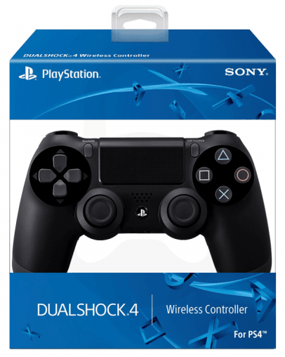 Playstation 4 (PS4) DualShock 4 brezžični kontroler, črn (OEM pakiranje