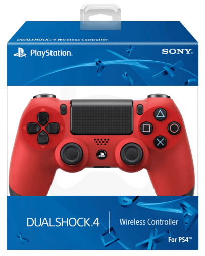 Playstation 4 (PS4) DualShock 4 brezžični kontroler, rdeč