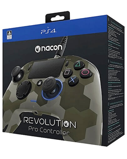 NACON Revolution Pro (PS4) Kontroler, green camo