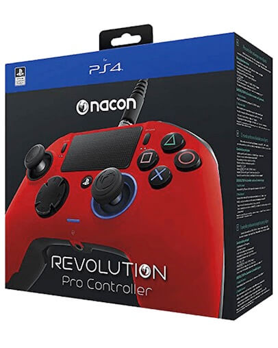 NACON Revolution Pro (PS4) Kontroler, rdeč