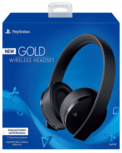 Playstation 4 Gold Brezžične Slušalke (PS4) - rabljeno