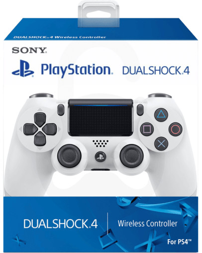 PS4 DualShock 4 brezžični kontroler bele barve