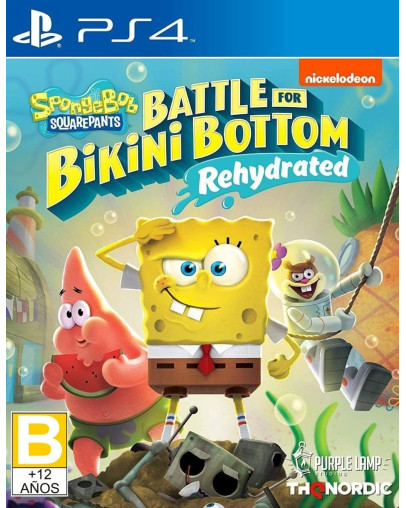 Spongebob SquarePants Battle for Bikini Bottom Rehydrated (PS4) - rabljeno