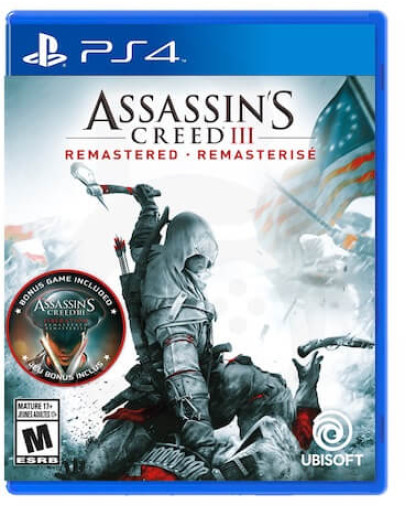Assassins Creed 3 Remastered + Assassins Creed Liberation Remastered (PS4)