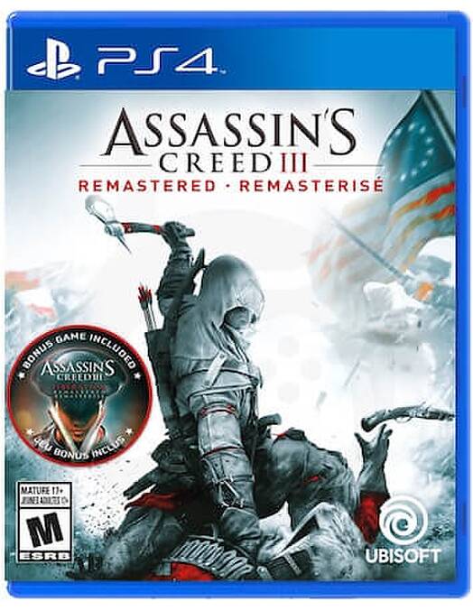 Assassins Creed 3 Remastered + Assassins Creed Liberation Remastered (PS4)
