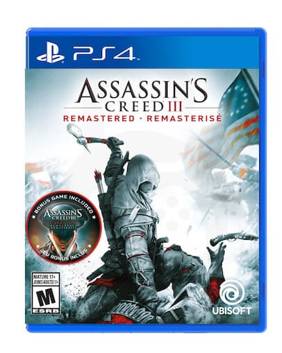 Assassins Creed 3 Remastered + Assassins Creed Liberation Remastered (PS4)
