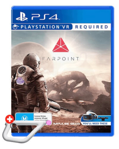 Farpoint + Playstation VR Aim Kontroler (PS4 VR) - rabljeno