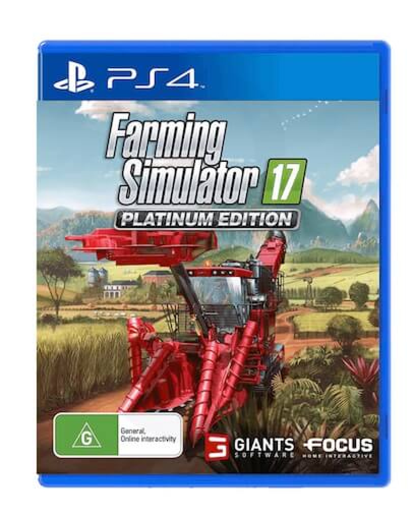 Farming Simulator 17 - Platinum Edition - PS4 - Jeu Occasion Pas Cher