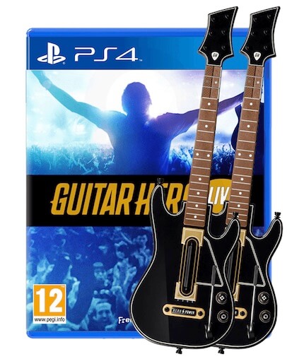 2x Guitar Hero Live Kitara + Igra (PS4)