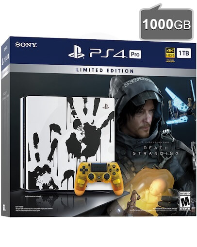 PlayStation 4 (PS4) PRO 1TB Death Stranding Limited Edition