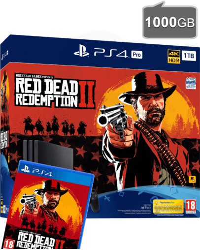 PlayStation 4 PRO 1TB + Red Dead Redemption 2 (PS4) PlayStation 4 PRO 1TB + Red Dead Redemption 2 (PS4)