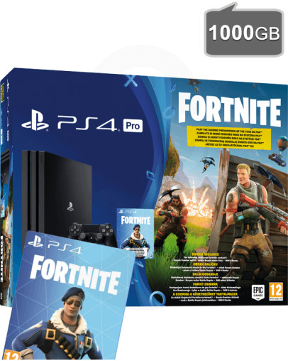PlayStation 4 (PS4) PRO 1TB Fortnite Battle Royale Bundle PlayStation 4 (PS4) PRO 1TB Fortnite Battle Royale Bundle