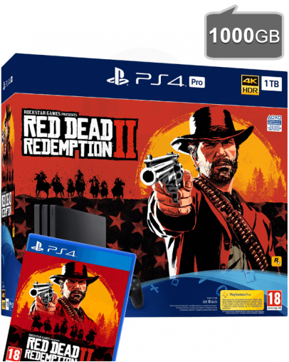 PlayStation 4 PRO 1TB + Red Dead Redemption 2 (PS4)