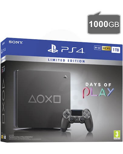 Obnovljen PlayStation 4 Slim 1000GB Days of Play 2019 Limited Edition + 2 leti garancije Obnovljen PlayStation 4 Slim 1000GB Days of Play 2019 Limited Edition + 2 leti garancije