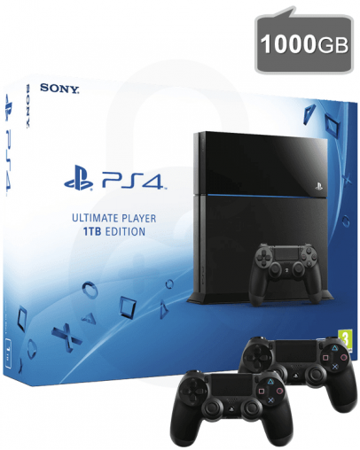 Rabljeno - PlayStation 4 (PS4) 1000GB + 2x Kontroler + Garancija