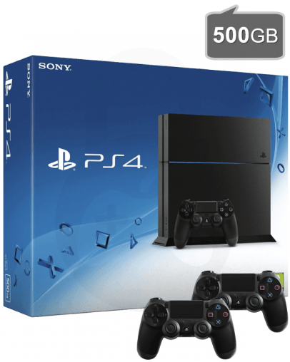Rabljeno PlayStation 4 (PS4) 500GB + 2x Kontroler + Garancija