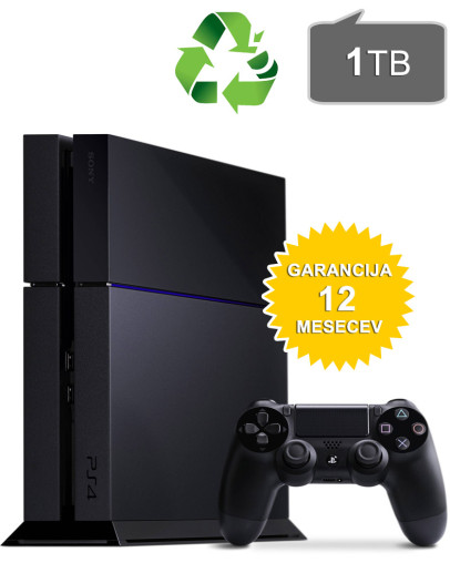 Obnovljen PlayStation 4 1TB + 2 leti garancije Obnovljen PlayStation 4 1TB + 2 leti garancije