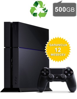 Rabljeno - PlayStation 4 500GB + 1 leto garancije
