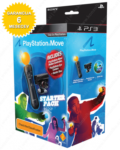 Rabljeno Playstation 3 (PS3) Move Motion Starter Pack