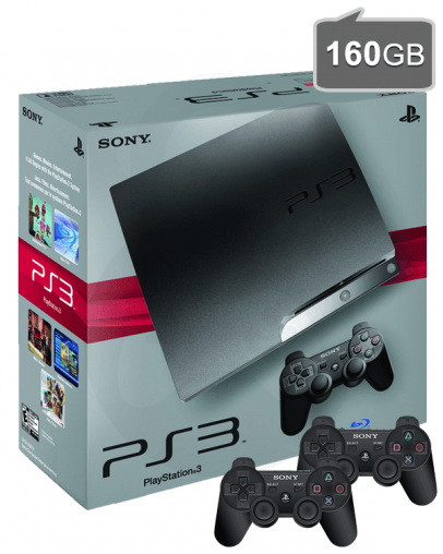 Rabljeno - Playstation 3 Slim 160GB + 2x Kontroler + Garancija (PS3)