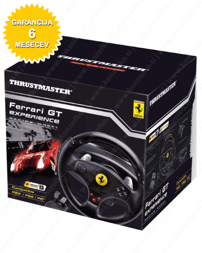 Rabljeno Volan Thrustmaster Ferrari GT Experience Racing Wheel PS3 PC