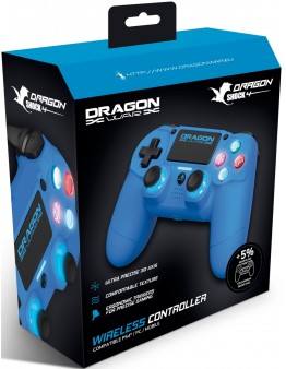 DragonWar Dragon Shock 4 brezžični kontroler moder (PS4)