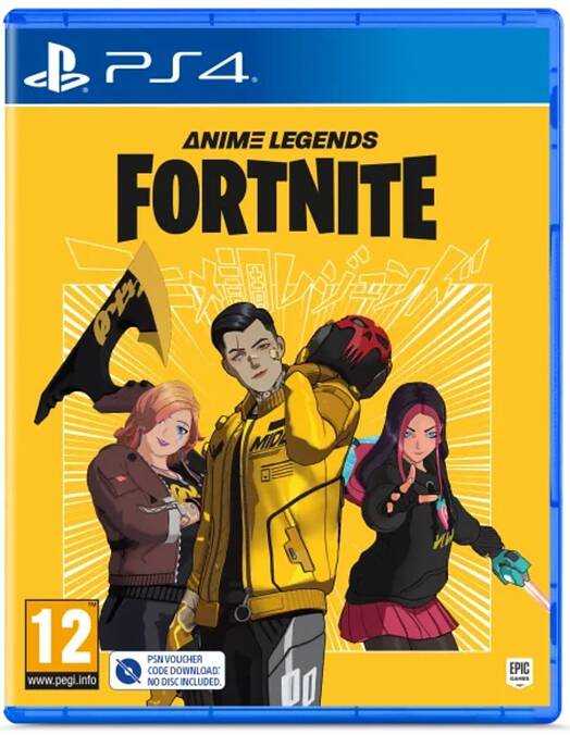 Fortnite Anime Legends Pack - koda brez škatlice (PS4 | PS5)