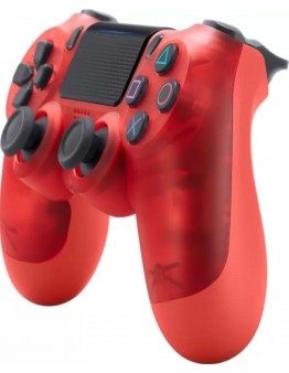 PS4 DualShock 4 brezžični kontroler v2 Red Crystal (obnovljen)