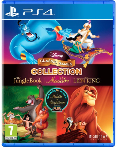Disney Classic Games The Jungle Book, Aladdin & The Lion King (PS4) - rabljeno