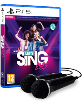 Lets Sing 2023 in dva mikrofona (PS5)