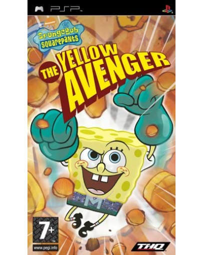 SpongeBob SquarePants The Yellow Avenger (PSP) - rabljeno