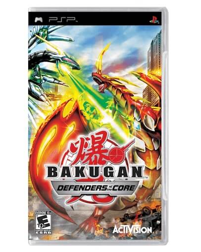 Bakugan Defenders of the Core (PSP)
