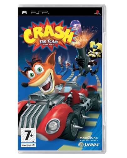 Crash Tag Team Racing (PSP) - rabljeno