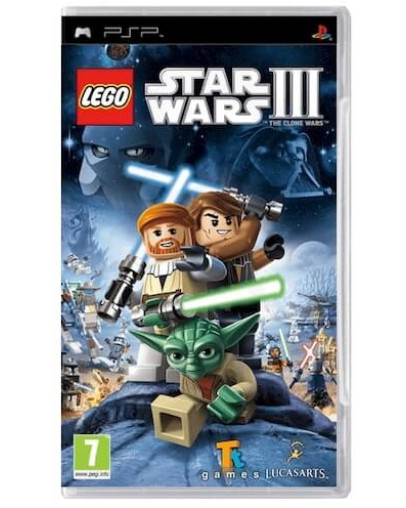 LEGO Star Wars 3 The Clone Wars (PSP) - rabljeno