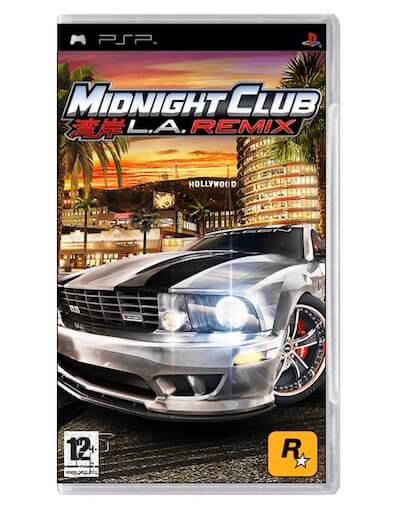 Midnight Club L. A. Remix (PSP) - rabljeno