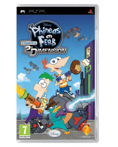 Phineas and Ferb Across the 2nd Dimension (PSP) - Rabljeno