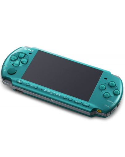 Obnovljen Sony PSP 3004 turkizne barve z 8GB kartico in  + 2 leti garancije