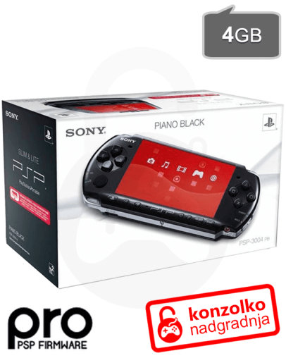 Obnovljen Sony PSP 2004 s 8GB kartico in odklepom + 2 leti garancije Obnovljen Sony PSP 2004 s 8GB kartico in odklepom + 2 leti garancije