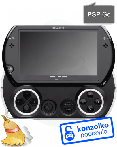 Sony PSP Go Temeljito Čiščenje