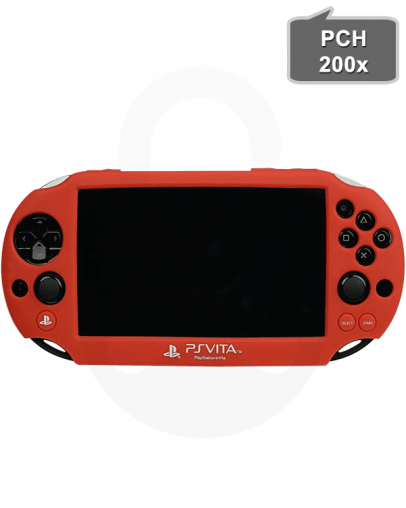 Sony PS Vita Slim (PCH-200x) silikonska zaščita, rdeča