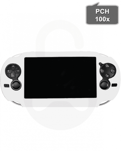Sony PS Vita (PCH-100x) silikonska zaščita, bela