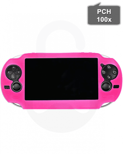 Sony PS Vita (PCH-100x) silikonska zaščita, roza