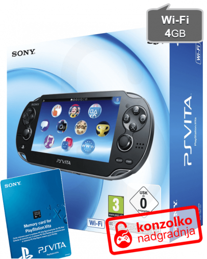 Obnovljena PlayStation Vita OLED 128GB + odklep + 2 leti garancije