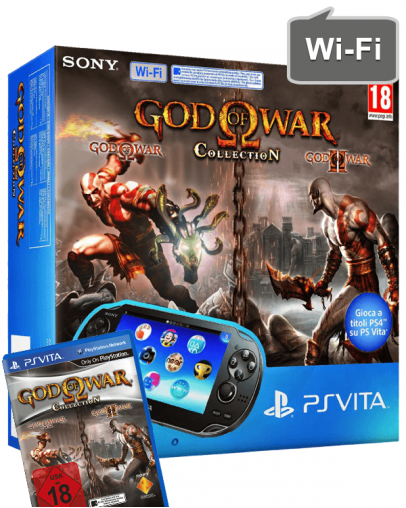 PlayStation Vita Wi-Fi + God of War Collection (PS Vita)
