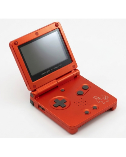 Obnovljen Nintendo Game Boy Advance SP IPS ekran, Charizard reshell + 2 leti garancije