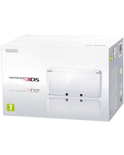 Obnovljen Nintendo 3DS 128GB, bel + Luma3DS odklep + 2 leti garancije